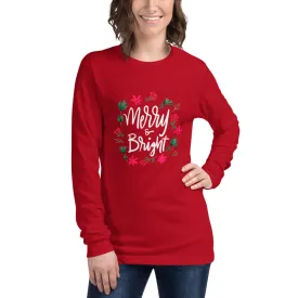 Merry and Bright Women's Long Sleeve Tee
