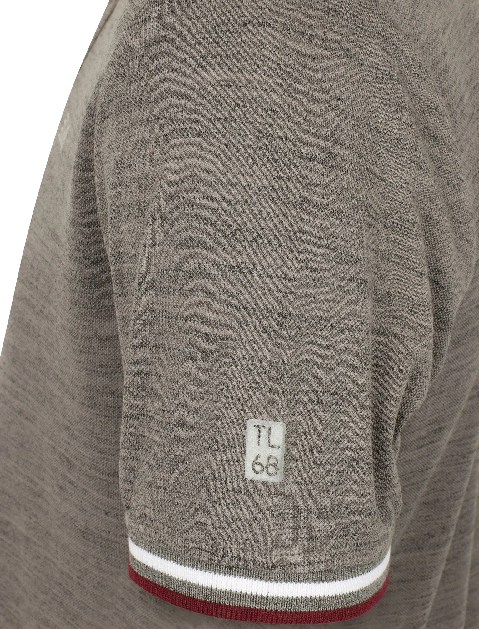 Sharpthorne Cotton Pique Polo Shirt In Frost Grey - Tokyo Laundry