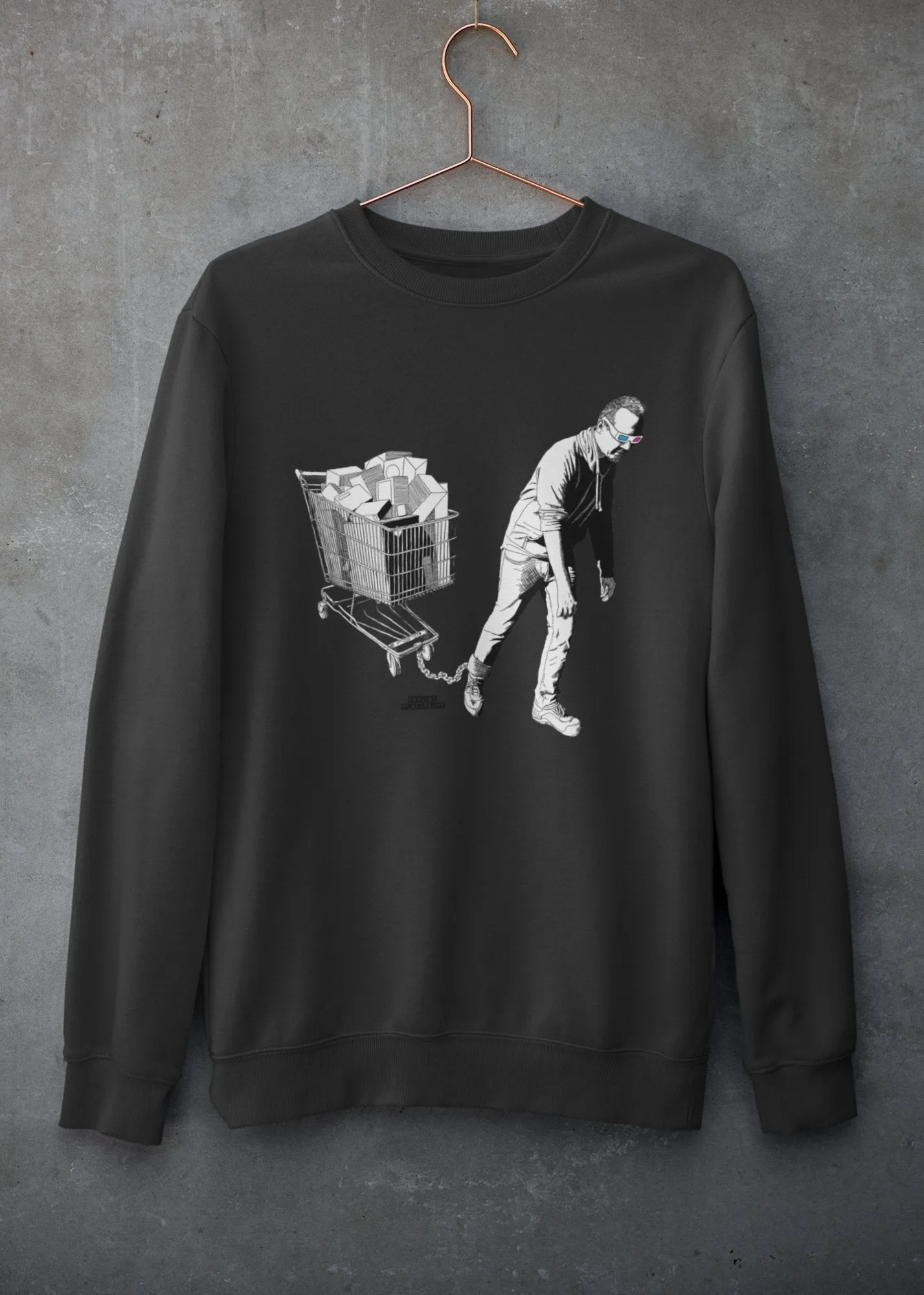 ST!NK - artist RadicalPlayground - Casual Sweatshirt